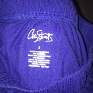 Navy blue strapless dress